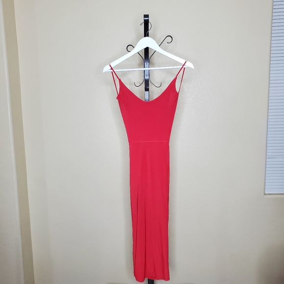 Femme Luxe Red Backless Bodycon Dress, UK6/US0 - Picture 3 of 9